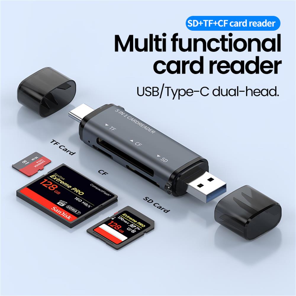 Microsd Card Tablet - 5 IN 1 USB Card Reader