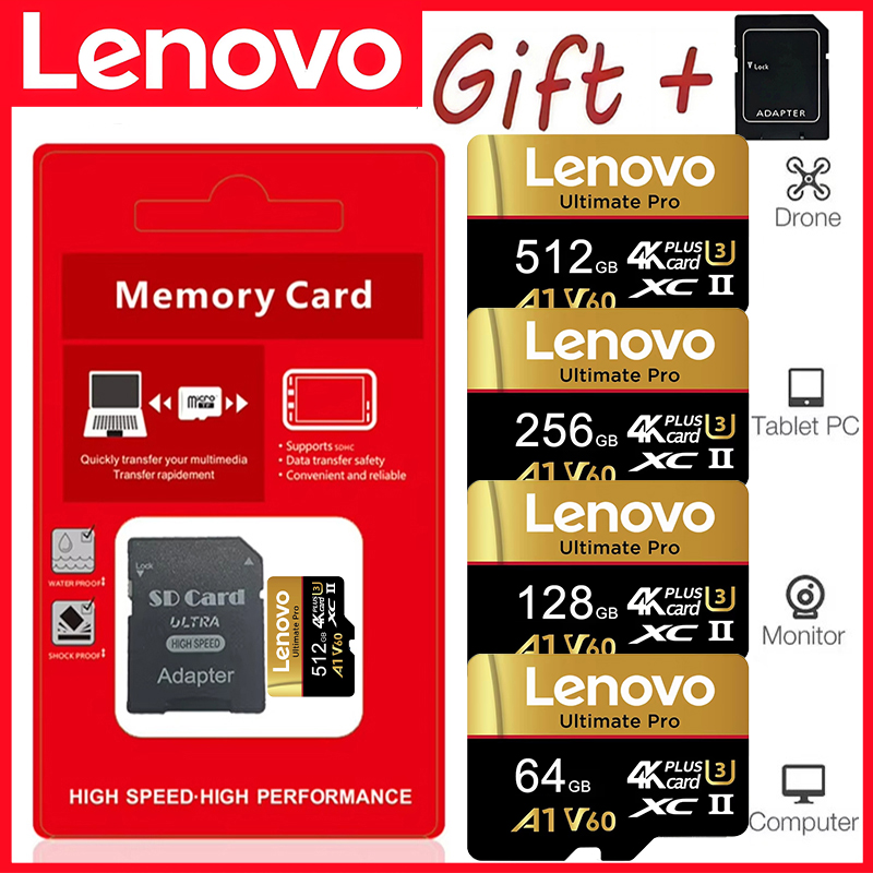 Microsd Card Tablet - Secure Lenovo 512GB Micro TF SD