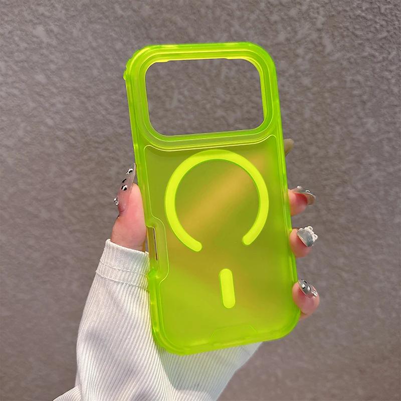 Apple Iphone 15 - Trendy 3IN1 Frosted Matte PC+TPU Anti-Drop