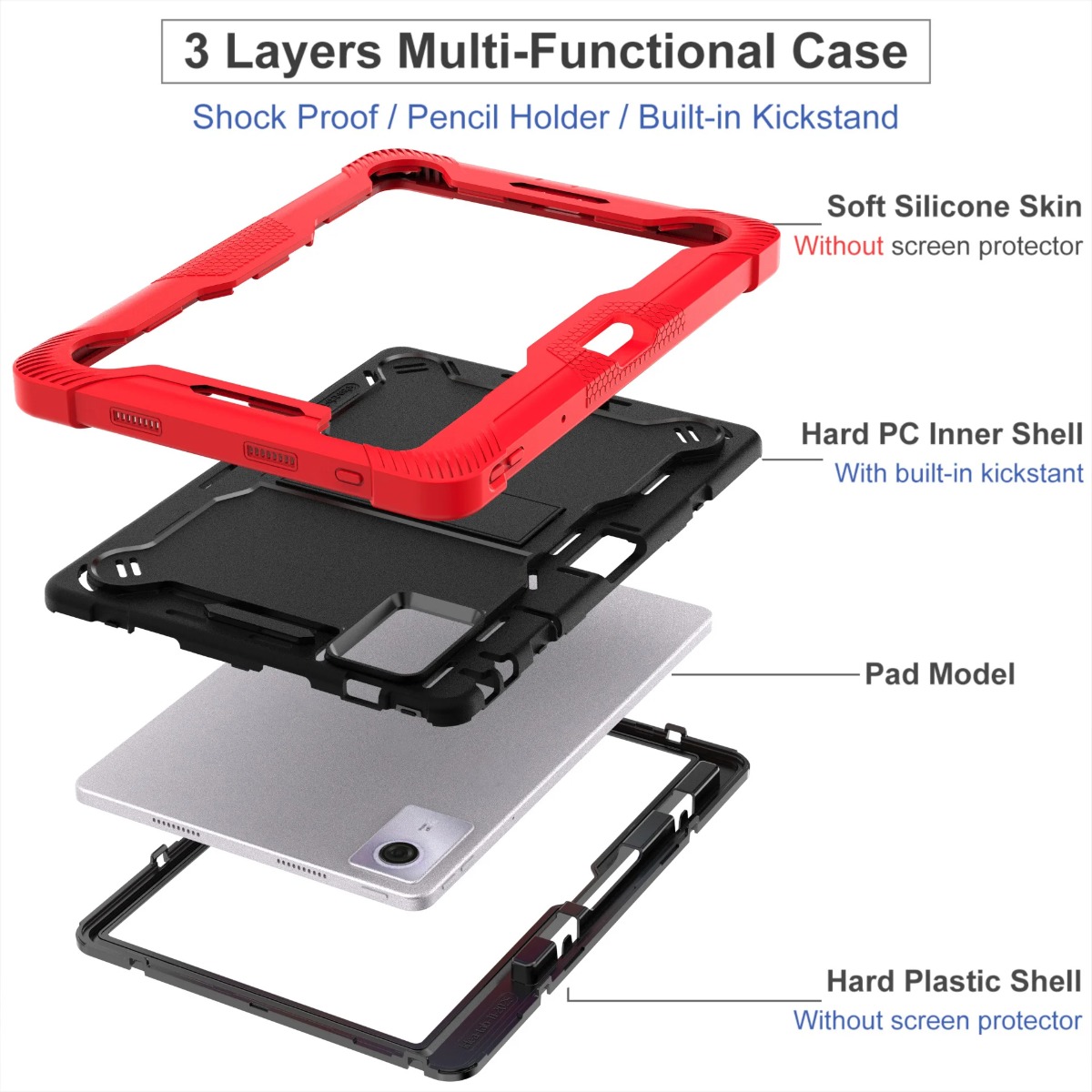 Heavy Duty Protective Case for - огляд і ціна Cidea Tablet Accessories