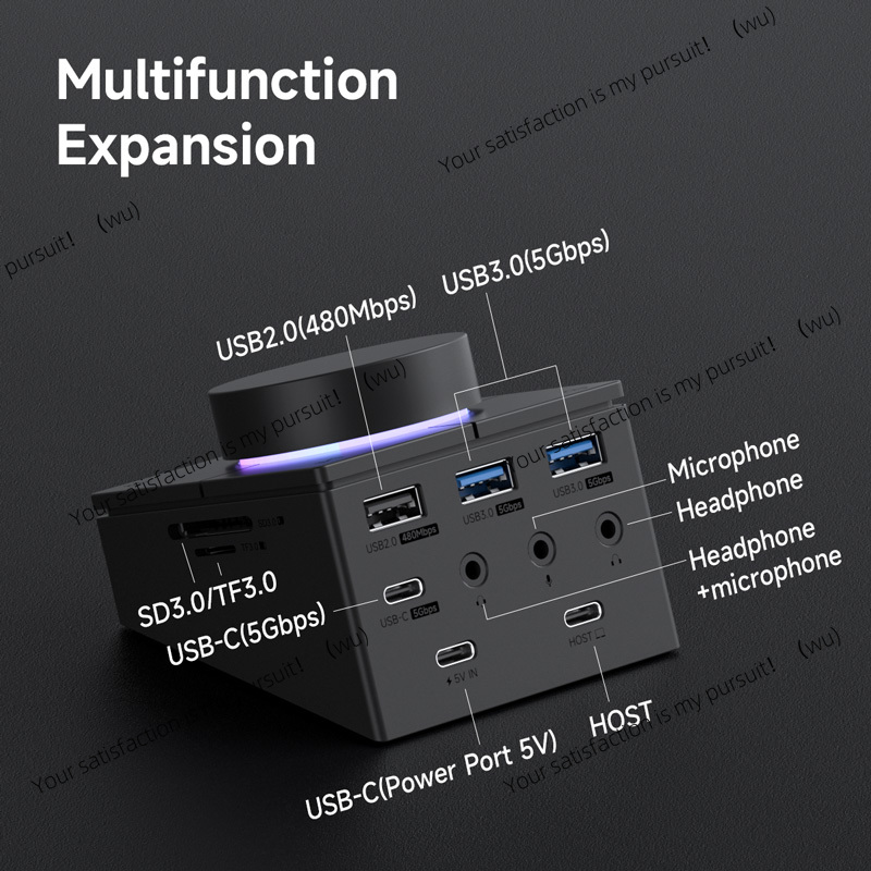 USB C Hub With Shortcut Button - огляд і ціна Usb Hub Type C
