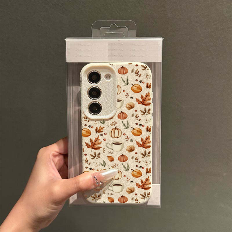 Autumn Pumpkin Coffee Illustra - огляд і ціна Samsung Galaxy A55