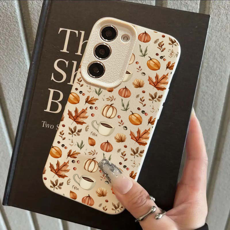 Autumn Pumpkin Coffee Illustra - огляд і ціна Samsung Galaxy A55