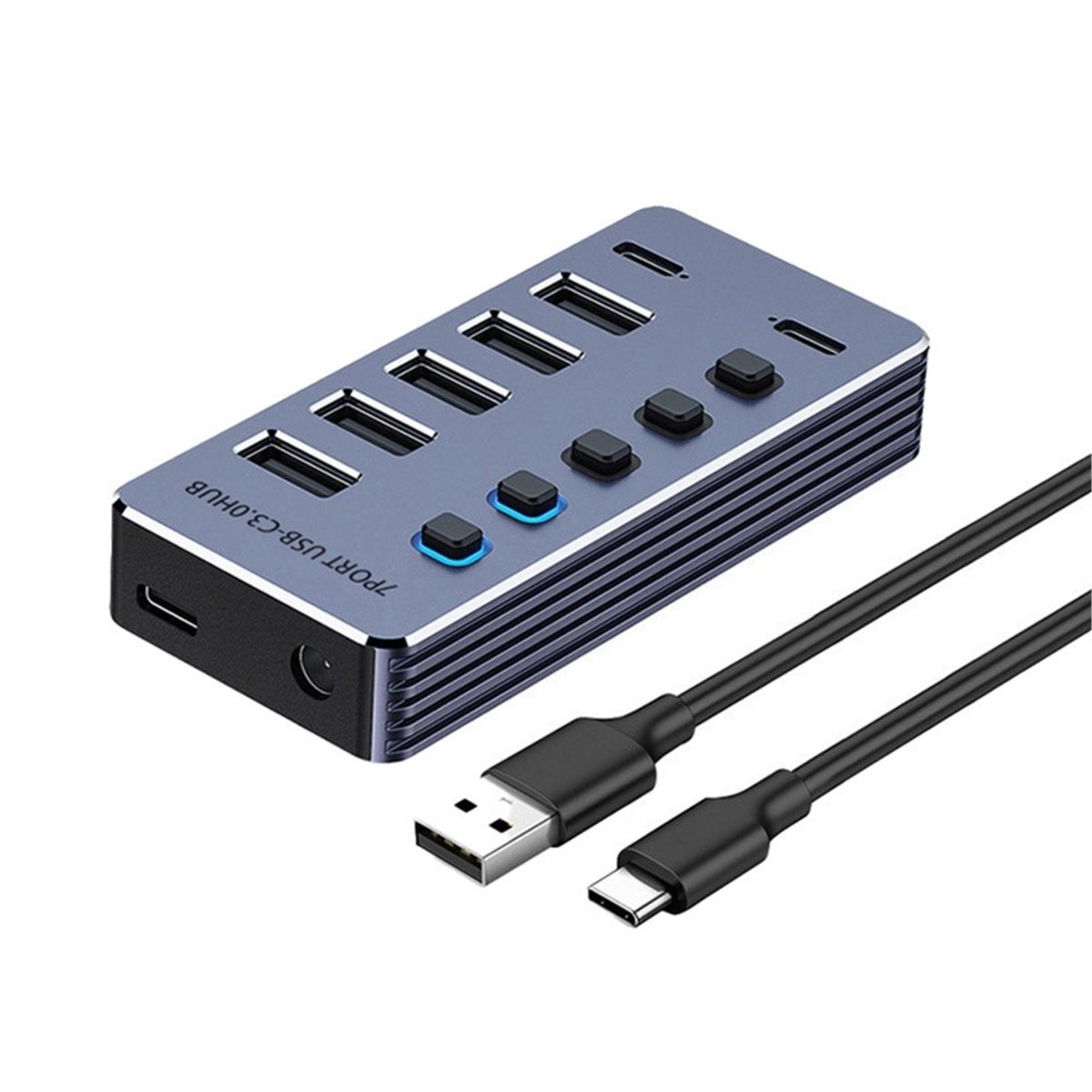 update. 5-Port USB 2-Port Type - огляд і ціна Usb Hub Type C