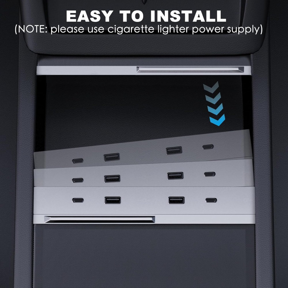 Interior Accessory For Tesla M - огляд і ціна Usb Hub Type C