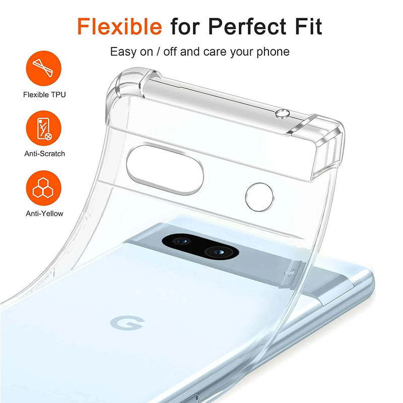 Air-Bag Shockproof Transparent - огляд і ціна Google Pixel 8A