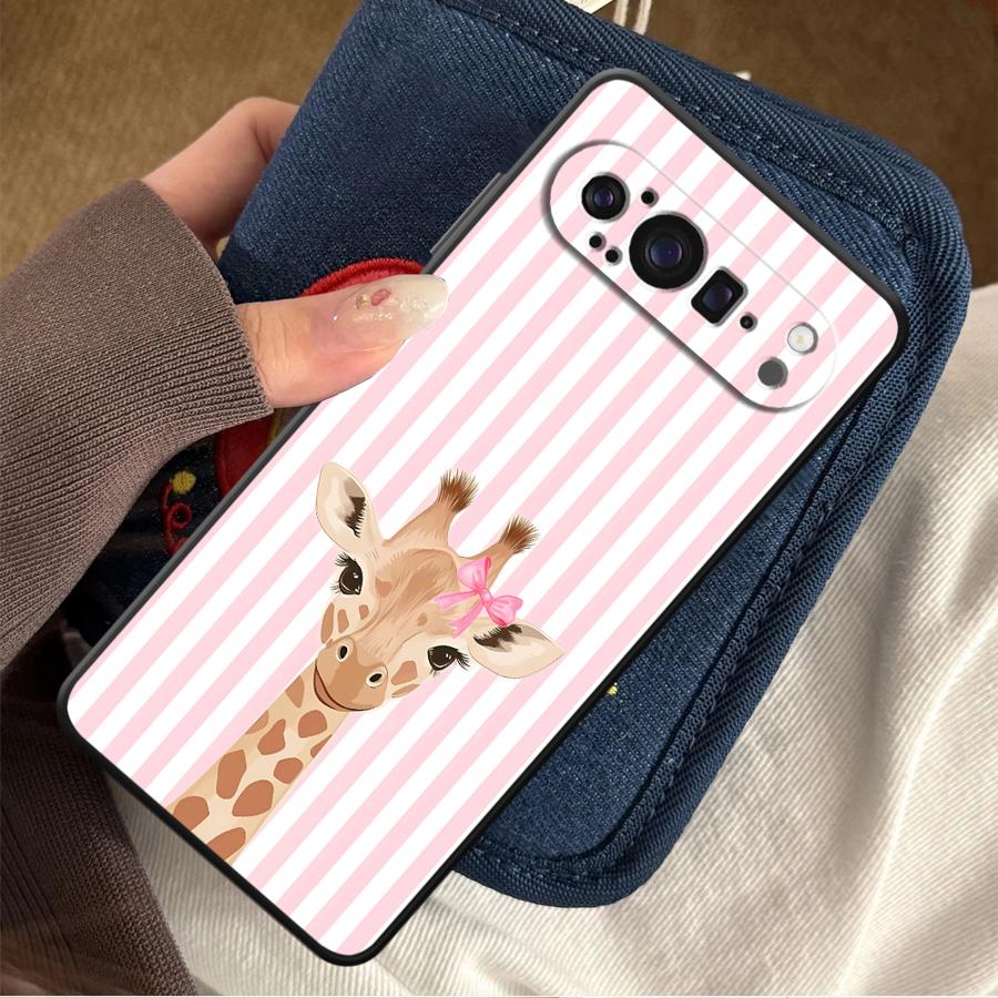 Cartoon Giraffe Funda Phone Co - огляд і ціна Google Pixel 9 Pro
