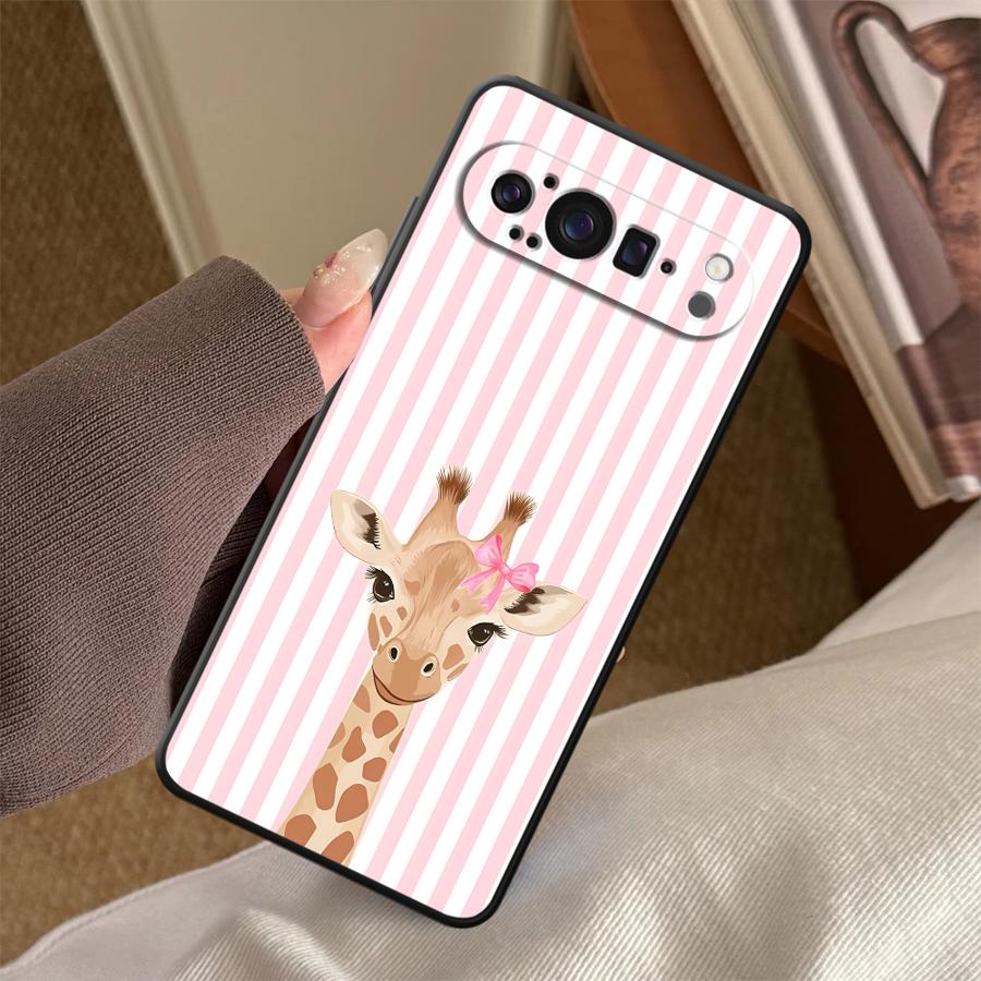Cartoon Giraffe Funda Phone Co - огляд і ціна Google Pixel 9 Pro