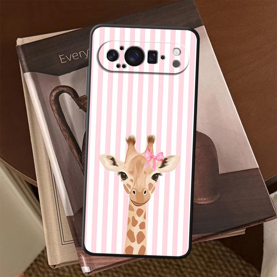 Cartoon Giraffe Funda Phone Co - огляд і ціна Google Pixel 9 Pro