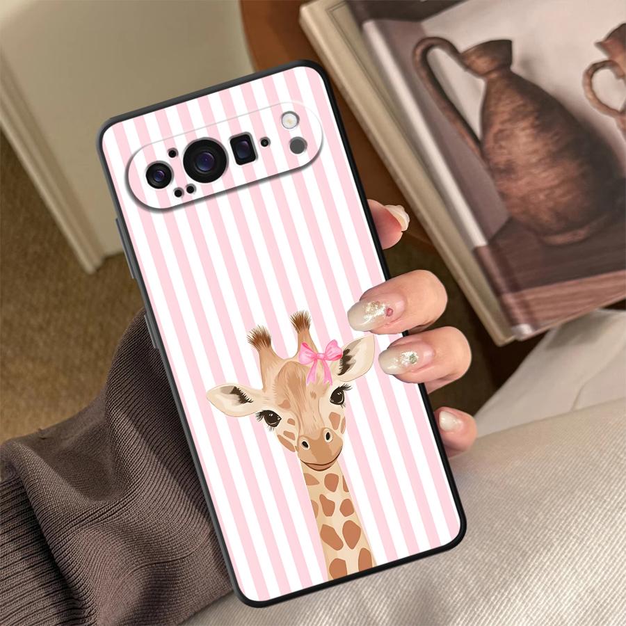 Cartoon Giraffe Funda Phone Co - огляд і ціна Google Pixel 9 Pro