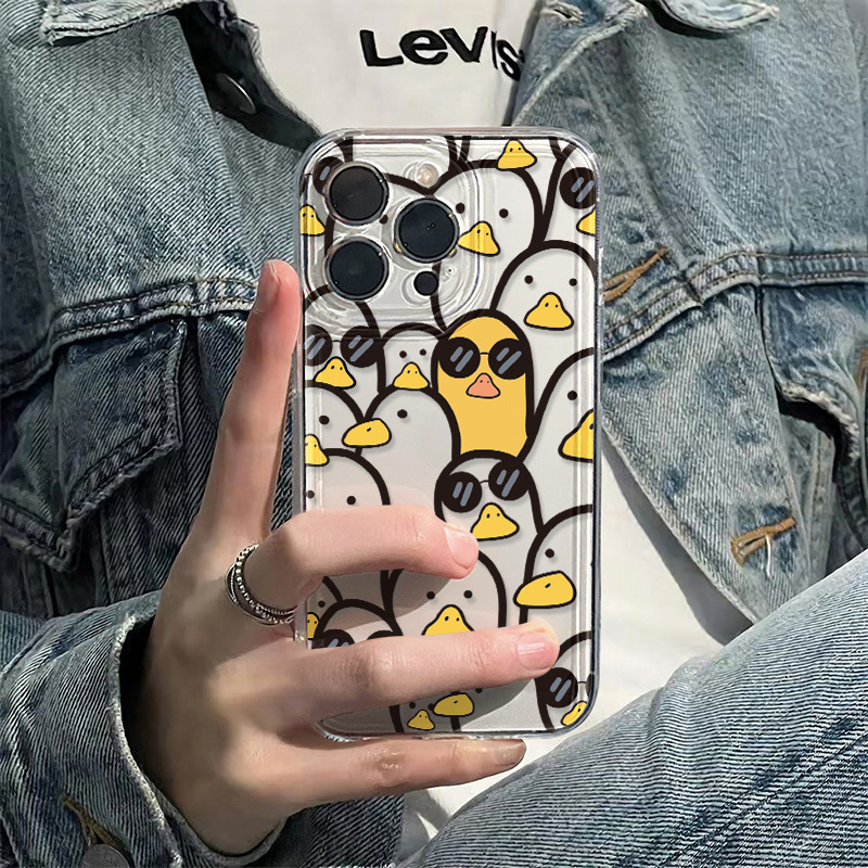 Cute Cartoon Duck Case Girls F - огляд і ціна Apple Iphone 15