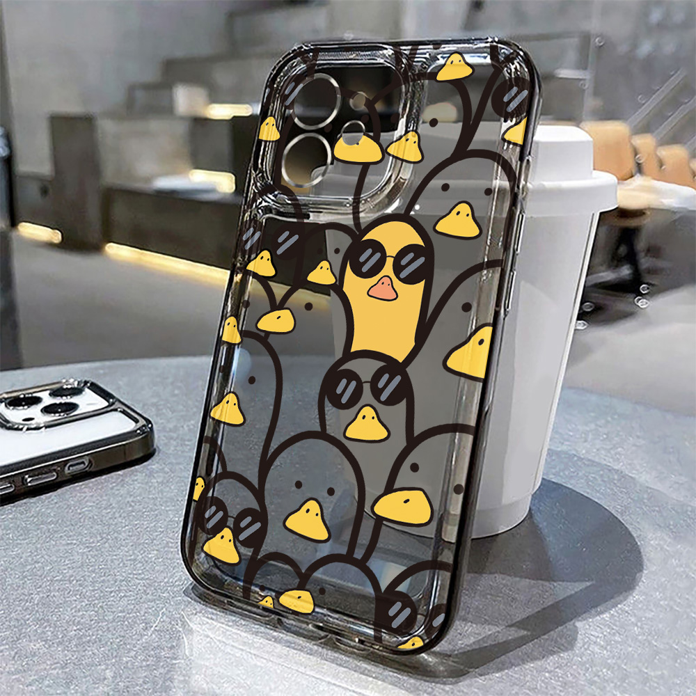 Cute Cartoon Duck Case Girls F - огляд і ціна Apple Iphone 15