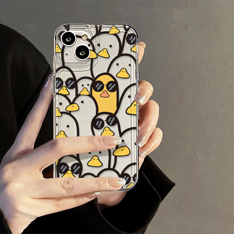 Cute Cartoon Duck Case Girls F - огляд і ціна Apple Iphone 15