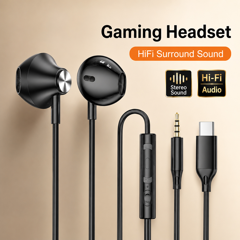 HiFi Surround Headphones Bass  - огляд і ціна Xiaomi Tablet Accessories