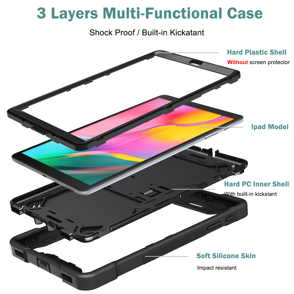 Heavy Duty Stand Case for Sams - огляд і ціна Vortex Tablet Accessories
