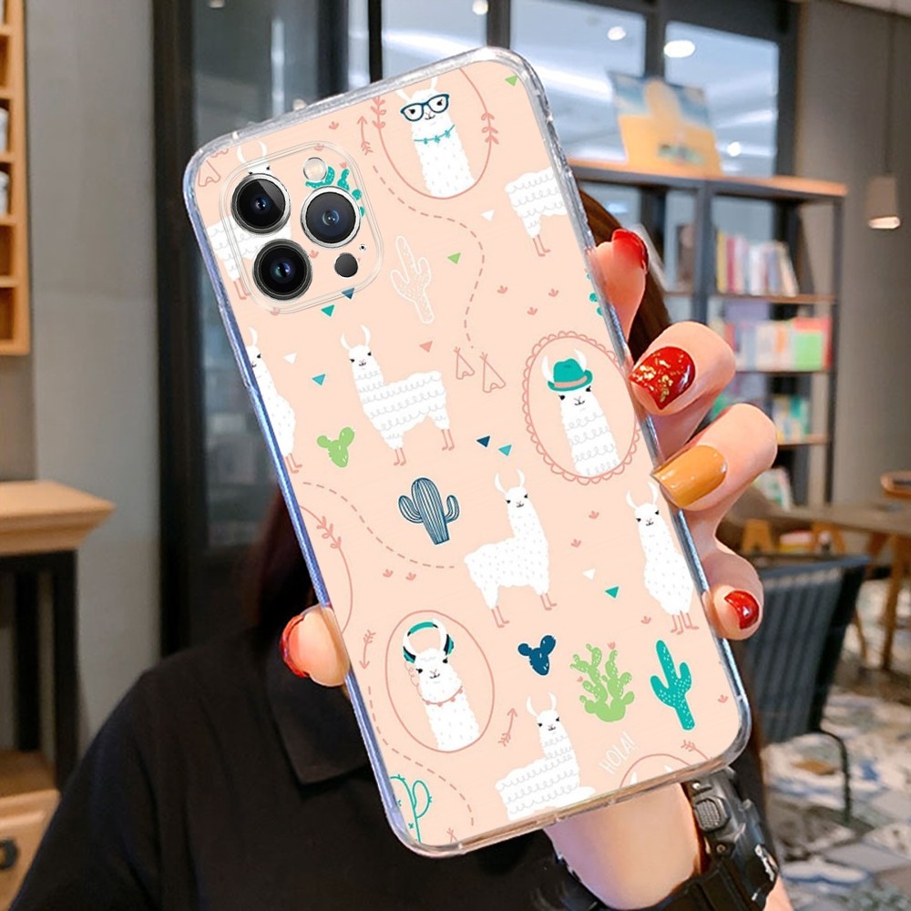 Cartoon Lama Phone Case For iP - огляд і ціна Apple Iphone 15