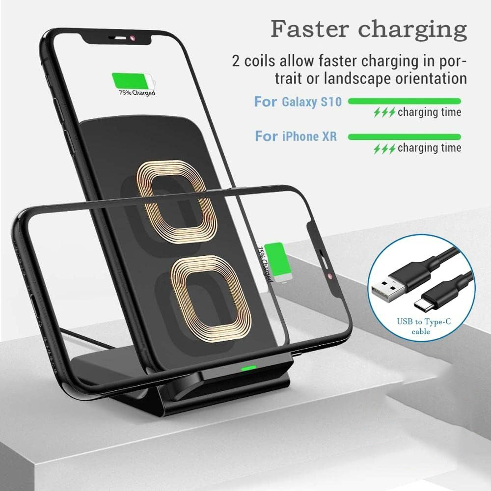 Fast Wireless Charging Stand C - огляд і ціна Apple Iphone 15