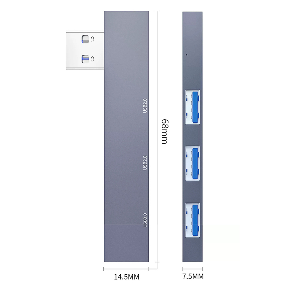 3 in 1 USB Docking Station OTG - огляд і ціна Usb Hub Type C