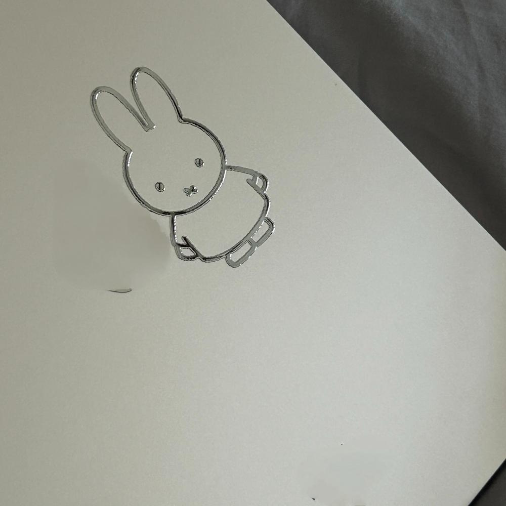 Miffy Rabbit  metal stickers h - огляд і ціна Fire Tablet Accessories