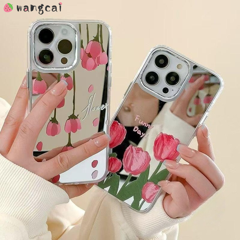 Tulips Plating Mirror Phone Ca - огляд і ціна Realme Gt 6