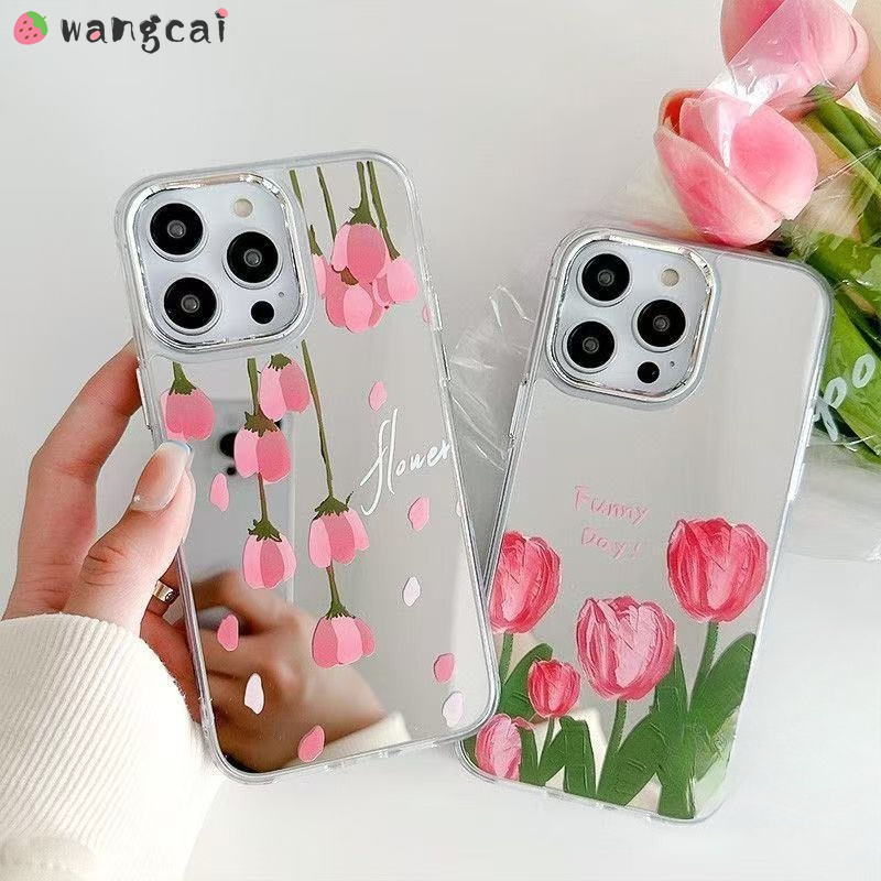 Tulips Plating Mirror Phone Ca - огляд і ціна Realme Gt 6