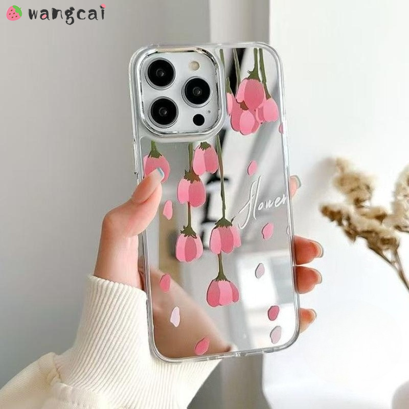 Tulips Plating Mirror Phone Ca - огляд і ціна Realme Gt 6