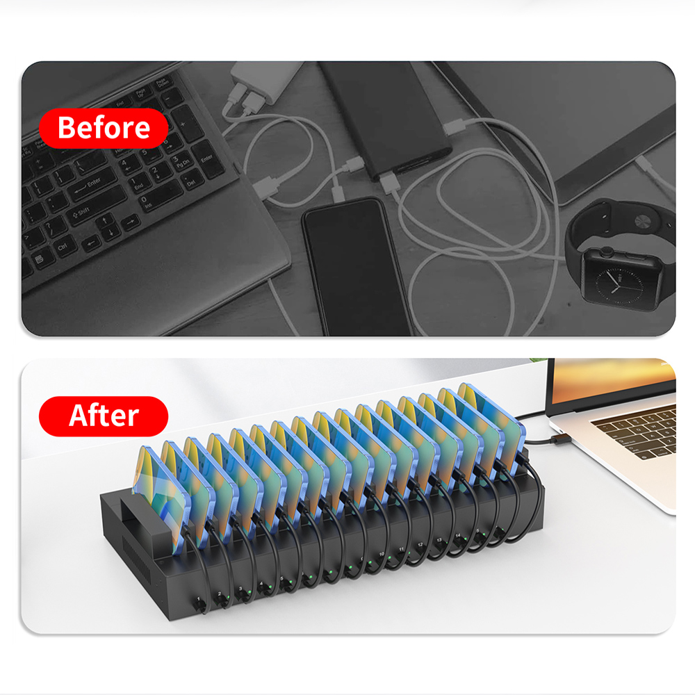 CA16-165C 16 Port Usb Type-c H - огляд і ціна Usb Hub Type C