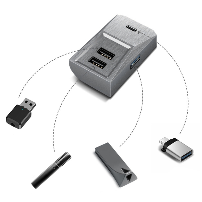 Glovebox USB Hub For Tesla Mod - огляд і ціна Usb Hub Type C