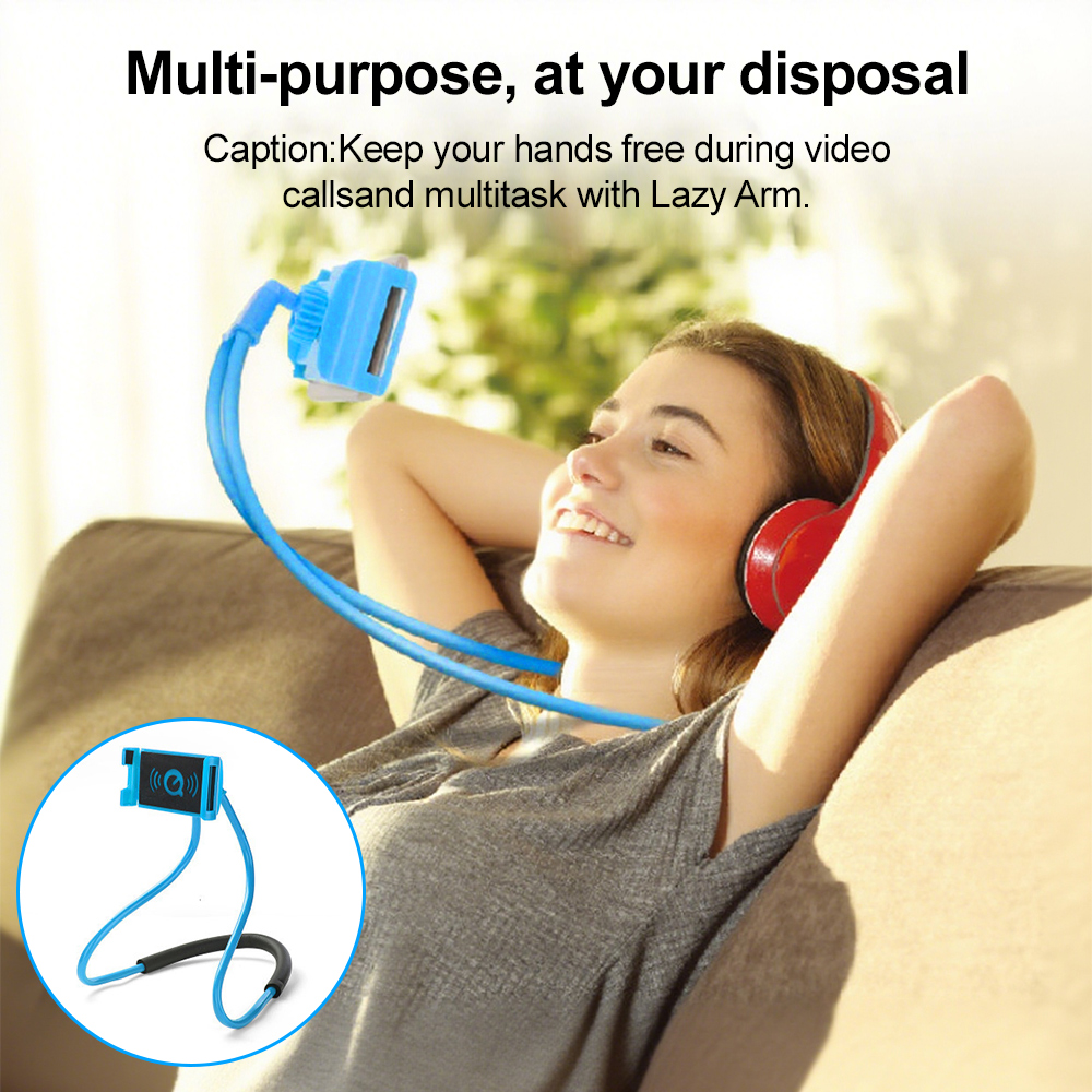 Neck Hanging Lazy Phone Stand  - огляд і ціна Tablet Accessories Online