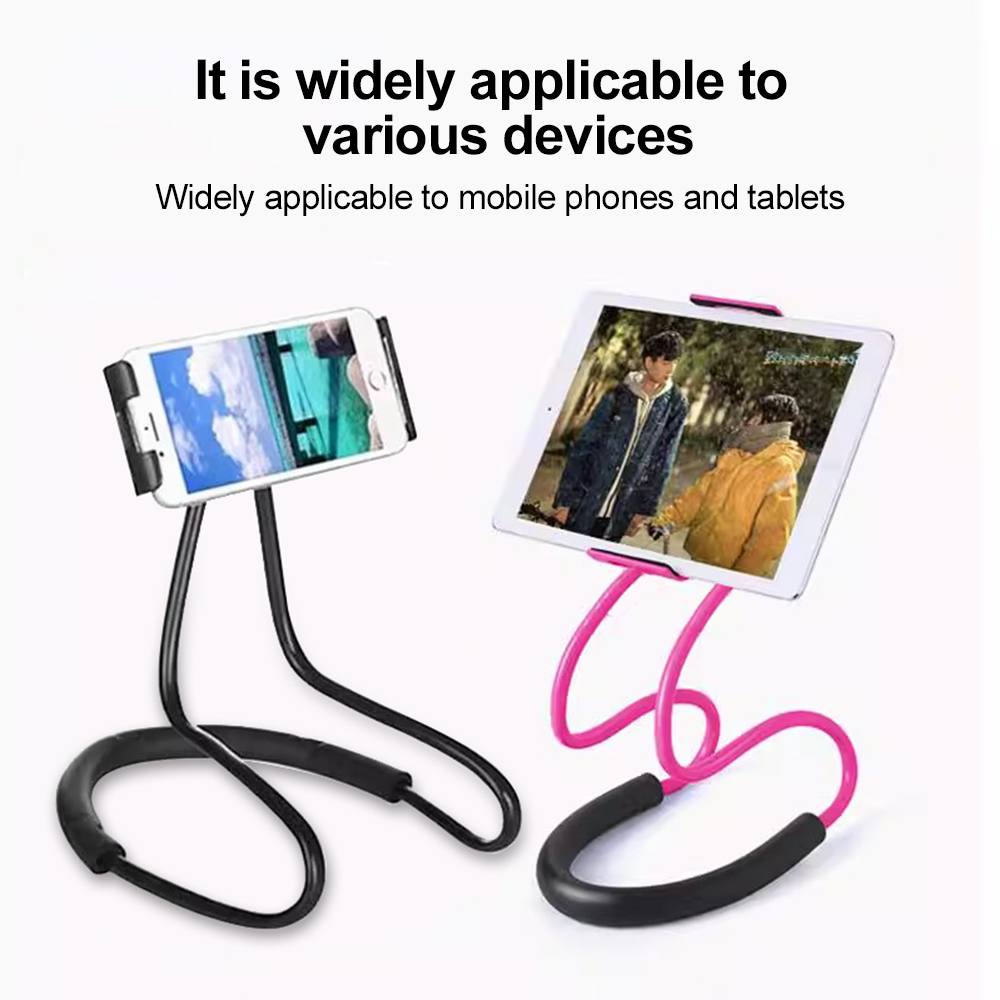 Neck Hanging Lazy Phone Stand  - огляд і ціна Tablet Accessories Online
