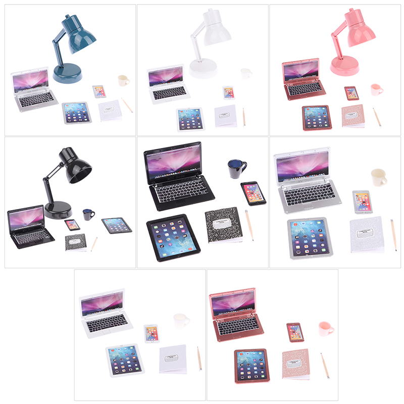 6/7Pcs/Set 1:12 Dollhouse Mini - огляд і ціна Tablet Accessories Kids