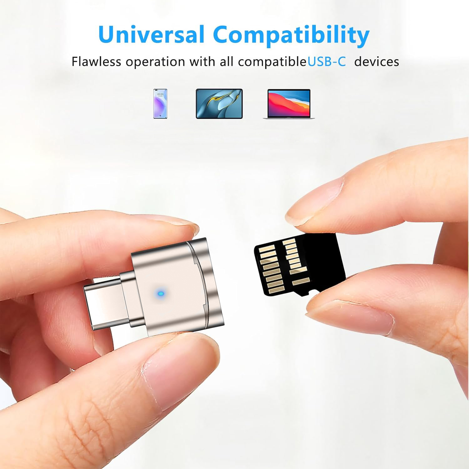 2Pcs USB C Card Reader Support - огляд і ціна Microsd Card Tablet