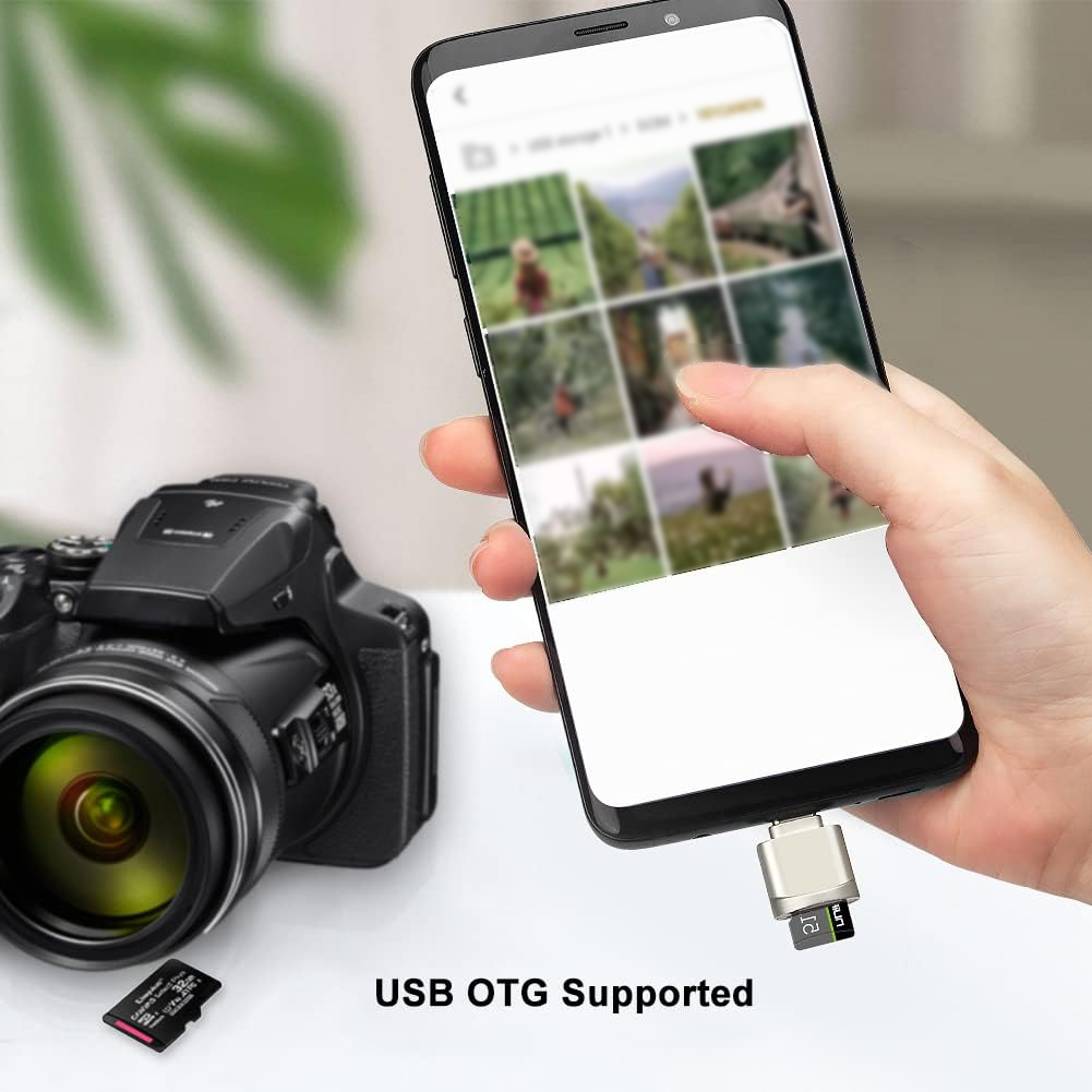 2Pcs USB C Card Reader Support - огляд і ціна Microsd Card Tablet